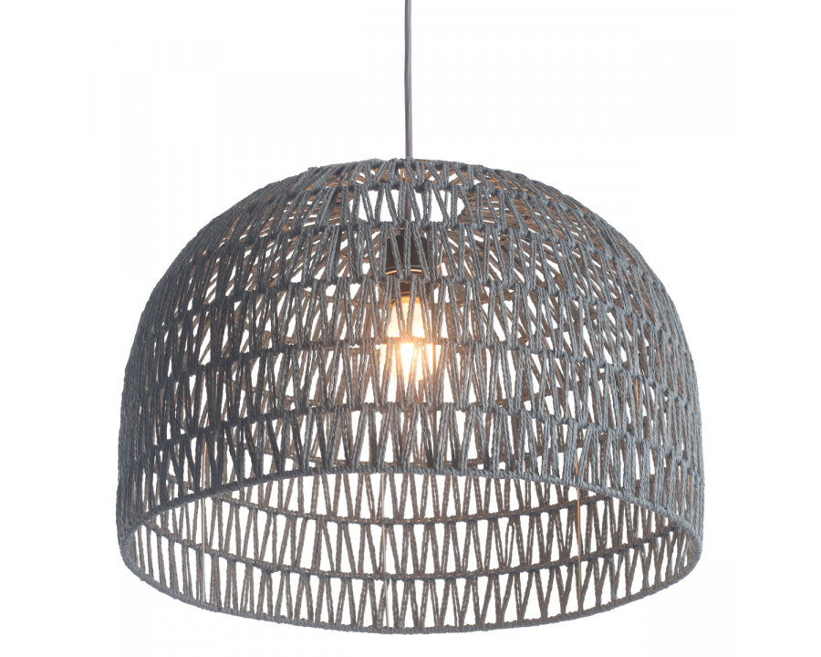 ZUO - Paradise Ceiling Lamp in Gray