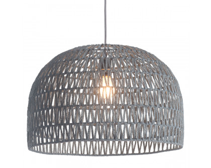 ZUO - Paradise Ceiling Lamp in Gray