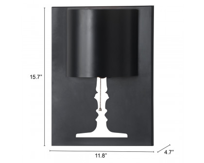 ZUO - Dream Wall Lamp in Black