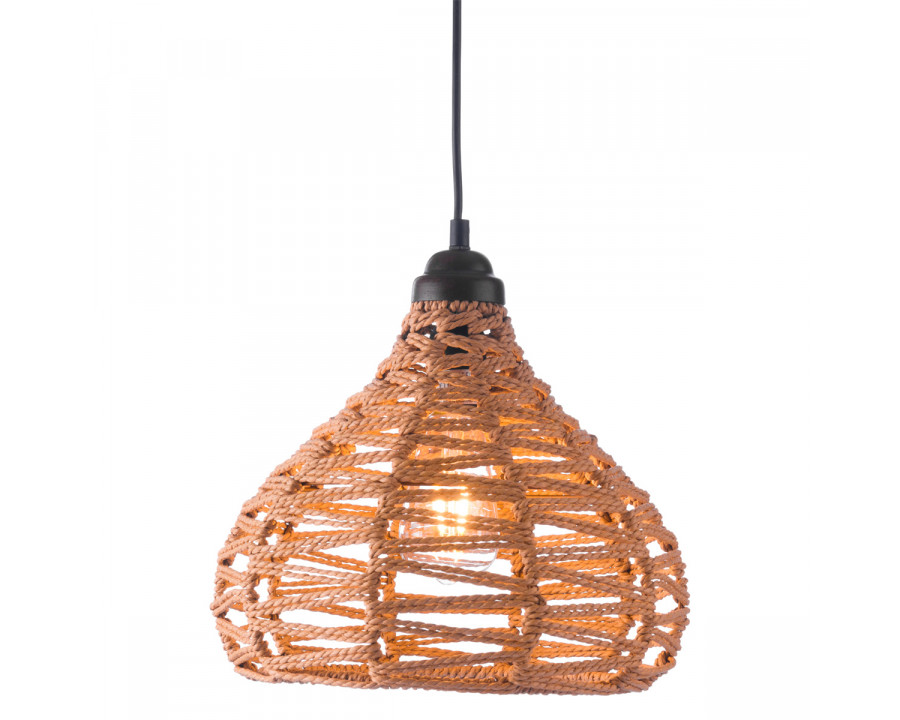 ZUO - Nezz Ceiling Lamp in Natural