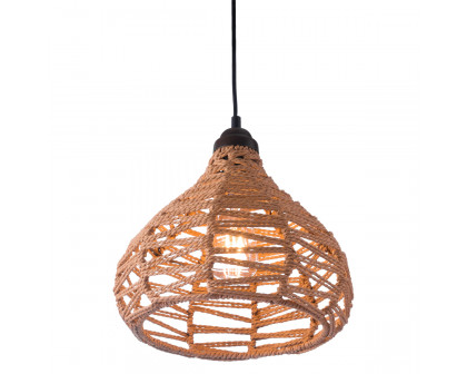 ZUO - Nezz Ceiling Lamp in Natural