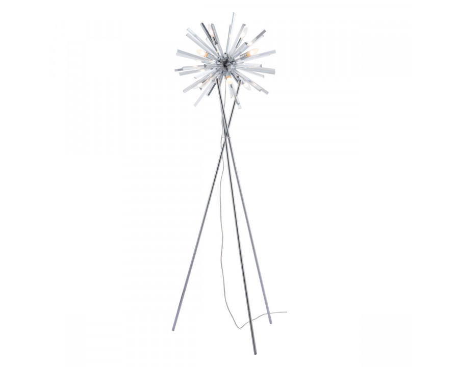 ZUO - Savoy Floor Lamp in Chrome