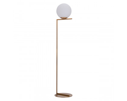 ZUO™ Belair Floor Lamp - Brass