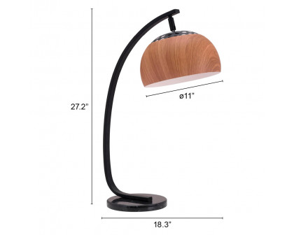 ZUO - Brentwood Table Lamp in Brown