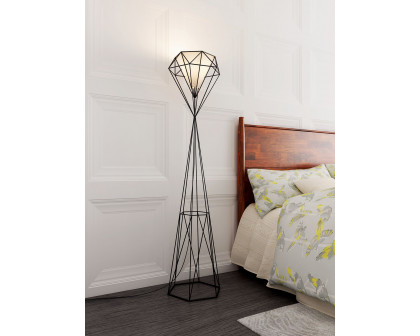 ZUO - Delancey Floor Lamp in Black