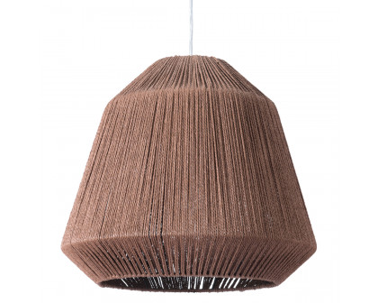 ZUO - Impala Ceiling Lamp in Brown