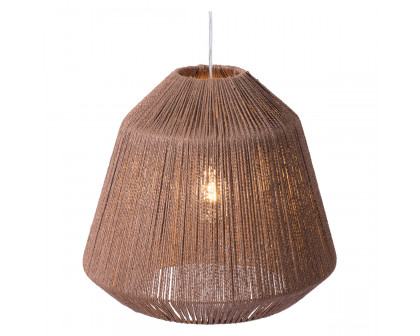 ZUO - Impala Ceiling Lamp in Brown