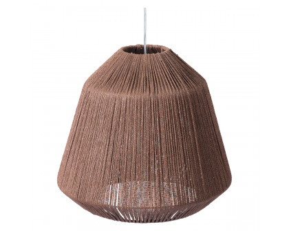 ZUO - Impala Ceiling Lamp in Brown