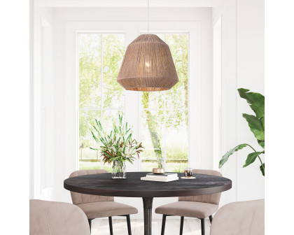 ZUO - Impala Ceiling Lamp in Brown