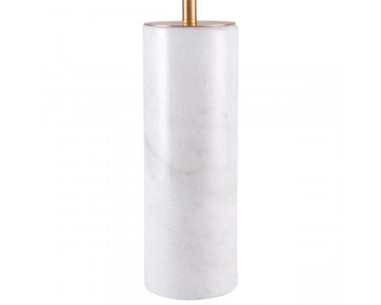 ZUO - Ciara Table Lamp in Beige/White