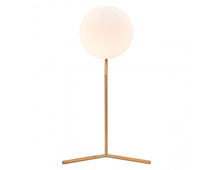 ZUO - Tirol Table Lamp in Brass