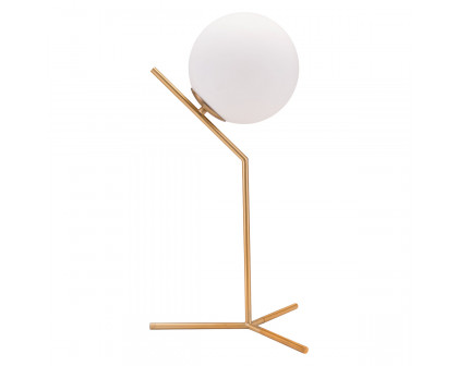 ZUO - Tirol Table Lamp in Brass