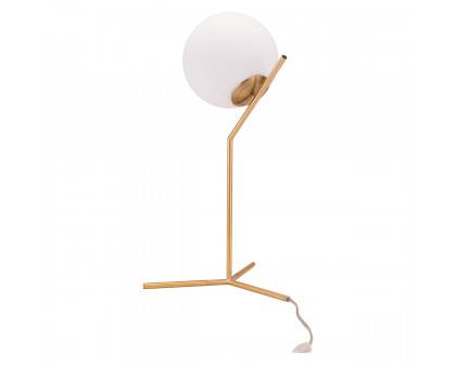 ZUO - Tirol Table Lamp in Brass