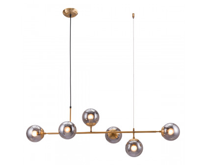 ZUO - Gisela Ceiling Lamp in Brass