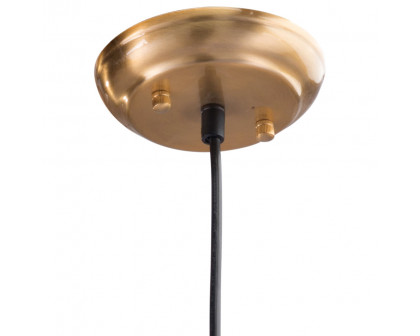 ZUO - Gisela Ceiling Lamp in Brass