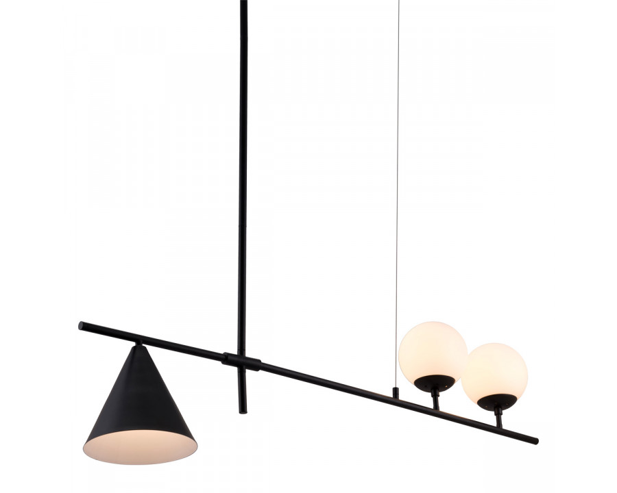 ZUO - Richiza Ceiling Lamp in Black