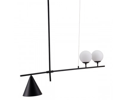 ZUO - Richiza Ceiling Lamp in Black