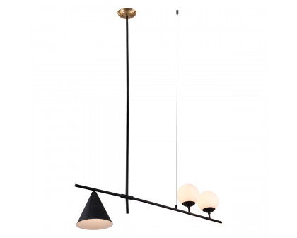 ZUO - Richiza Ceiling Lamp in Black