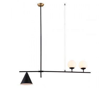 ZUO - Richiza Ceiling Lamp in Black