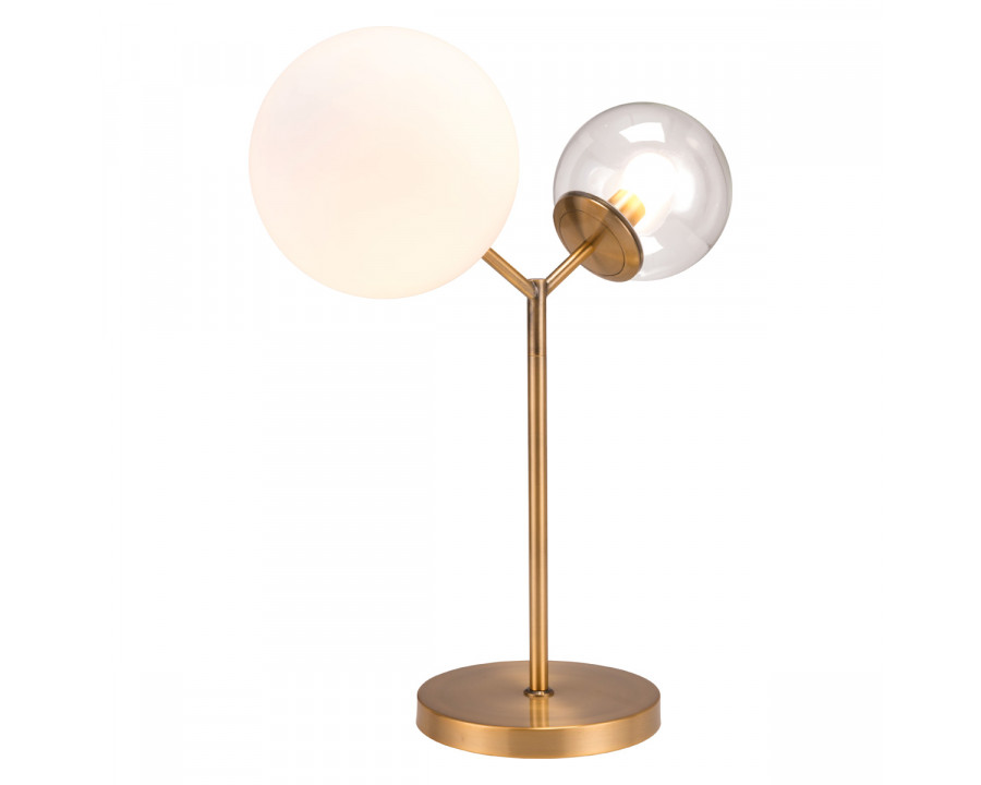 ZUO - Constance Table Lamp in Brass