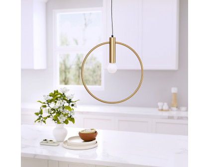 ZUO - Irenza Ceiling Lamp in Brass