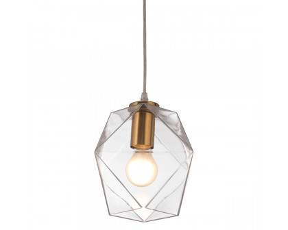 ZUO - Jenny Ceiling Lamp in Gold