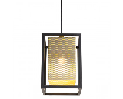 ZUO - Yves Ceiling Lamp in Gold/Black