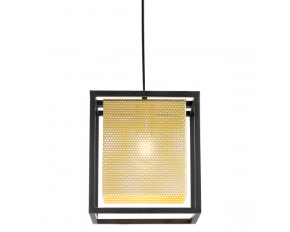 ZUO - Yves Ceiling Lamp in Gold/Black