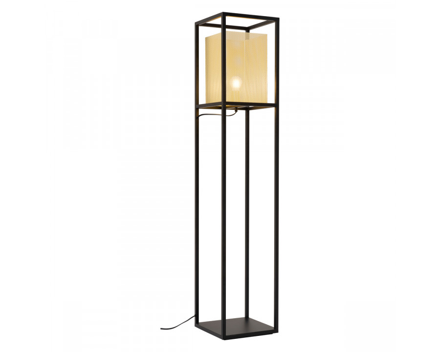 ZUO - Yves Floor Lamp in Gold/Black