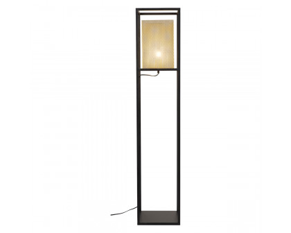 ZUO - Yves Floor Lamp in Gold/Black