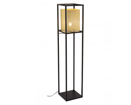 ZUO - Yves Floor Lamp in Gold/Black