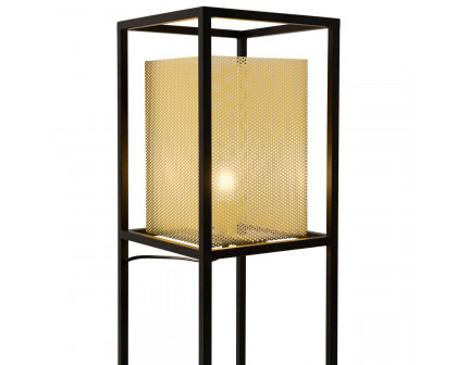 ZUO - Yves Floor Lamp in Gold/Black