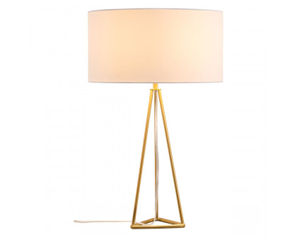 ZUO - Sascha Table Lamp in White/Brass