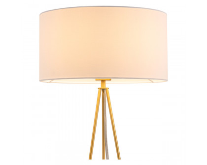 ZUO - Sascha Table Lamp in White/Brass