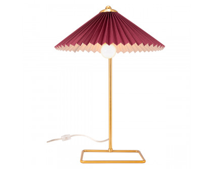 ZUO Charo Table Lamp - Red/Gold