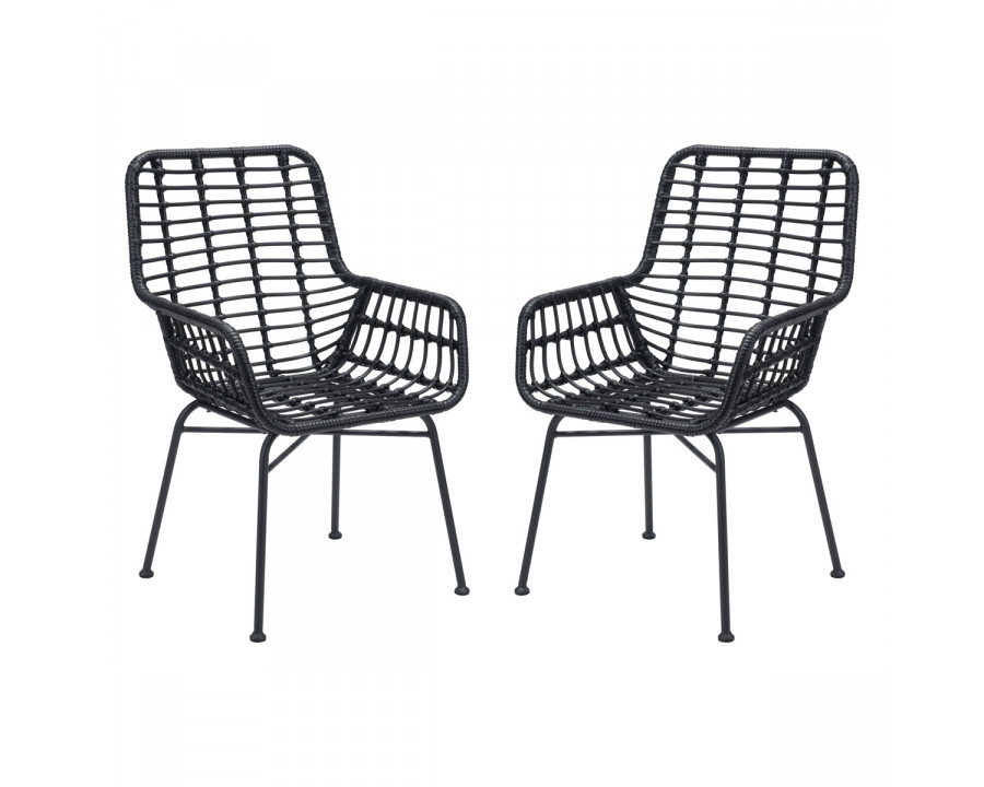 ZUO Lyon Dining Chair (Set Of 2) - Black