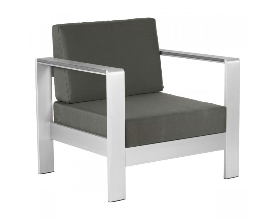 ZUO - Cosmopolitan Arm Chair in Dark Gray