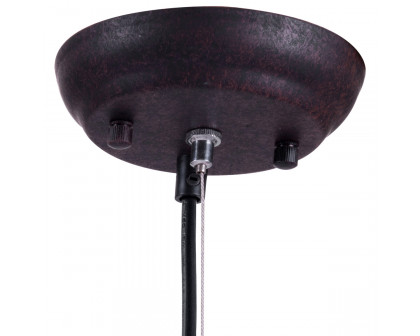 ZUO - Rotorura Ceiling Lamp in Rust