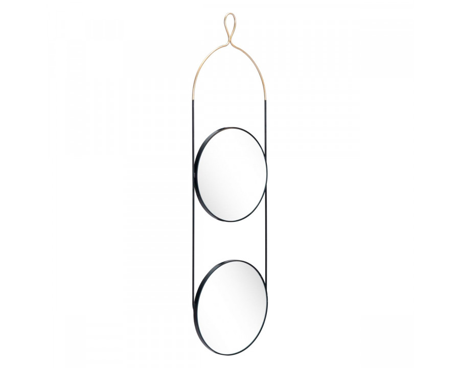 ZUO - Zodiac Round Mirror in Gold