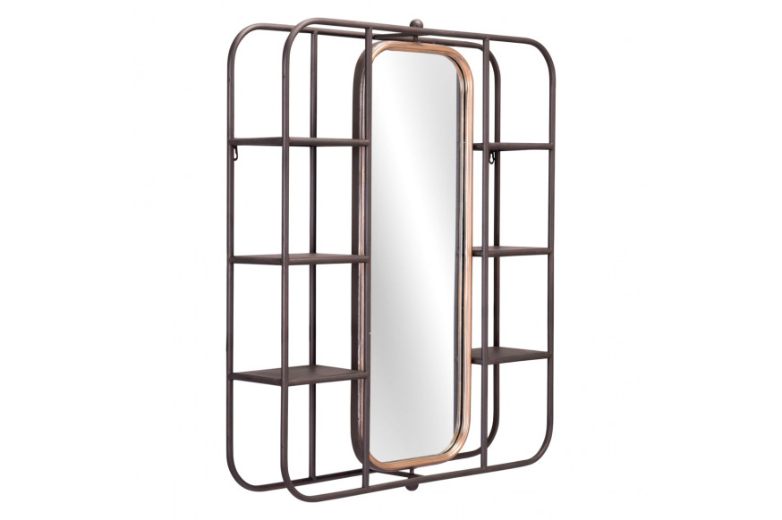 ZUO™ Alice Mirror Shelf - Gray