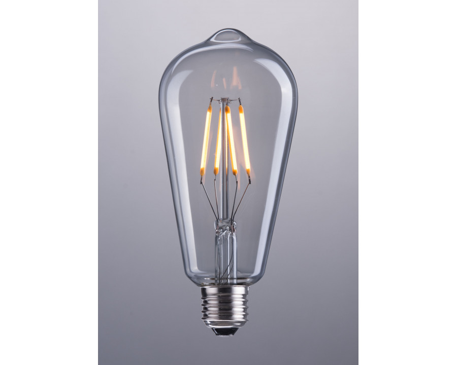 ZUO - E26 ST64 4W LED Light Bulb in Clear