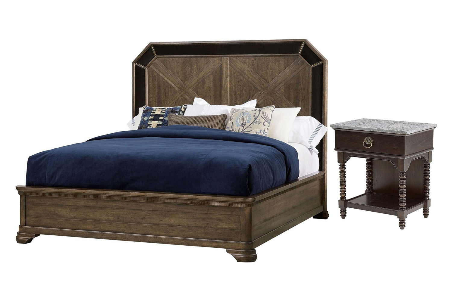 A.R.T. American Chapter Grand National Panel Bed - Queen Size