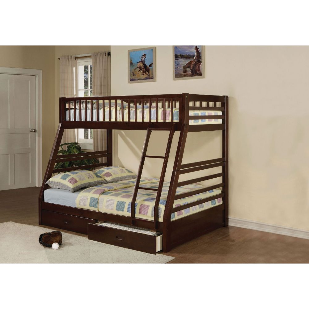 ACME - Jason Bunk Bed with Storage