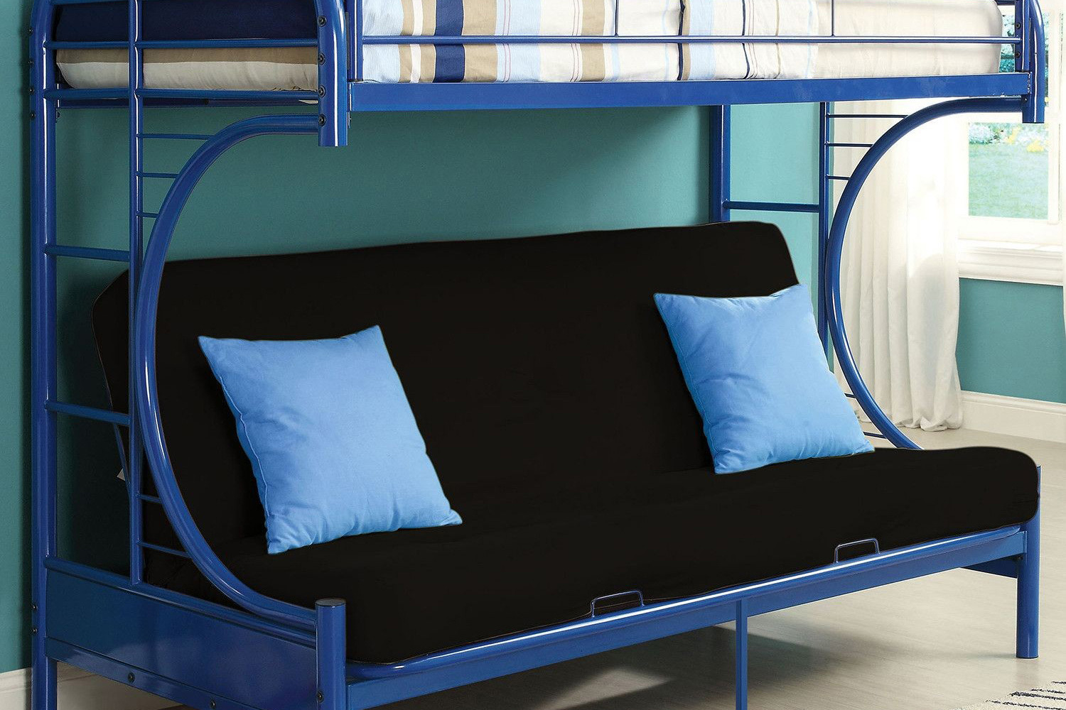 ACME - Eclipse Twin Over Full Futon Bunk Bed