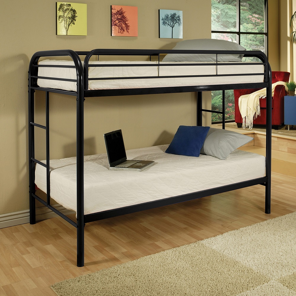 ACME Thomas Twin/Twin Bunk Bed - Black