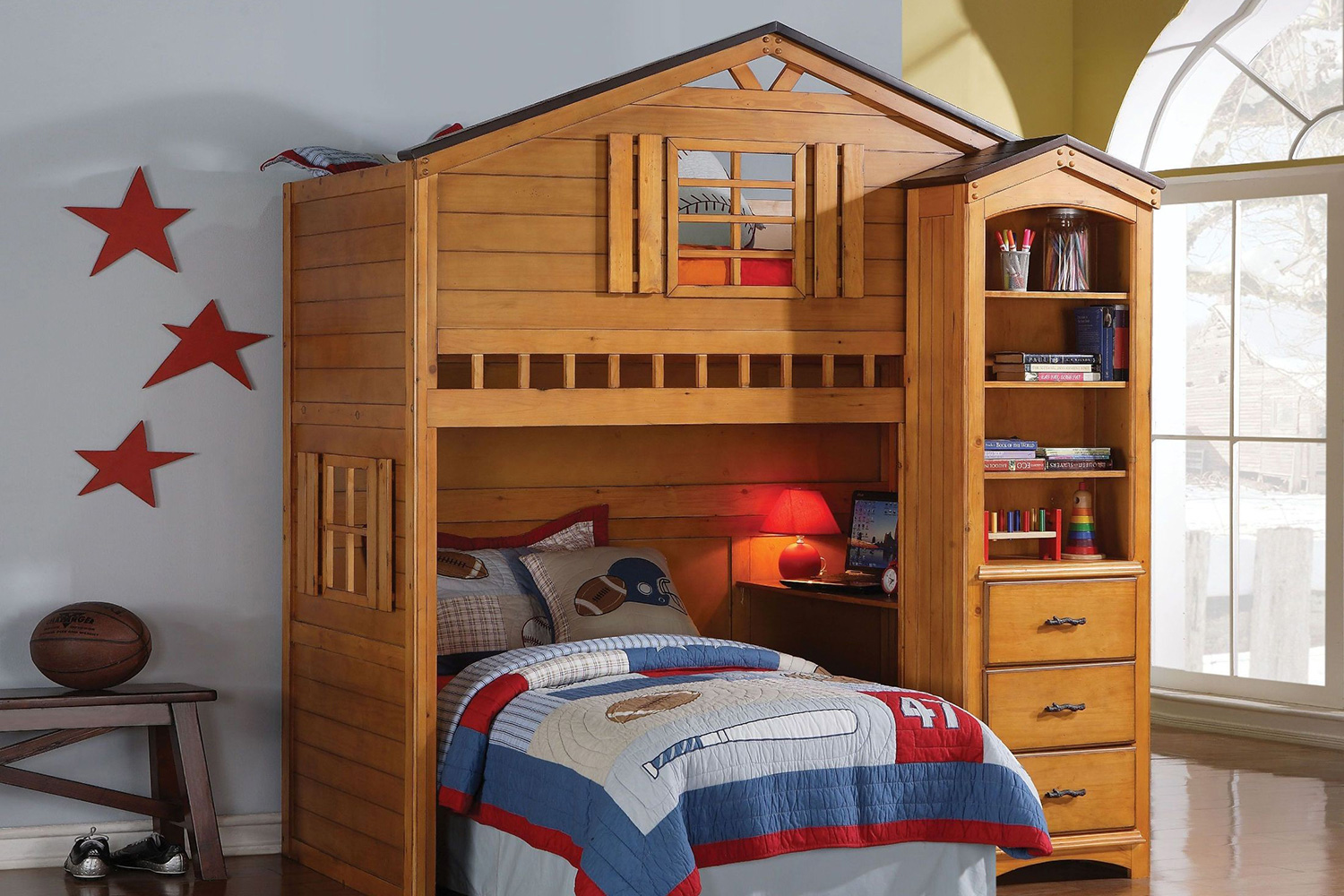 ACME - Tree House Loft Bed