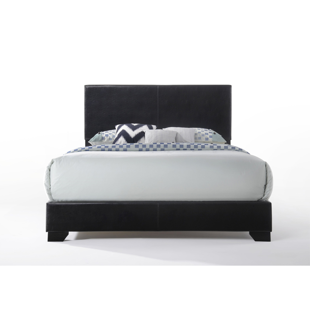 ACME Ireland III Queen Bed - Black PU