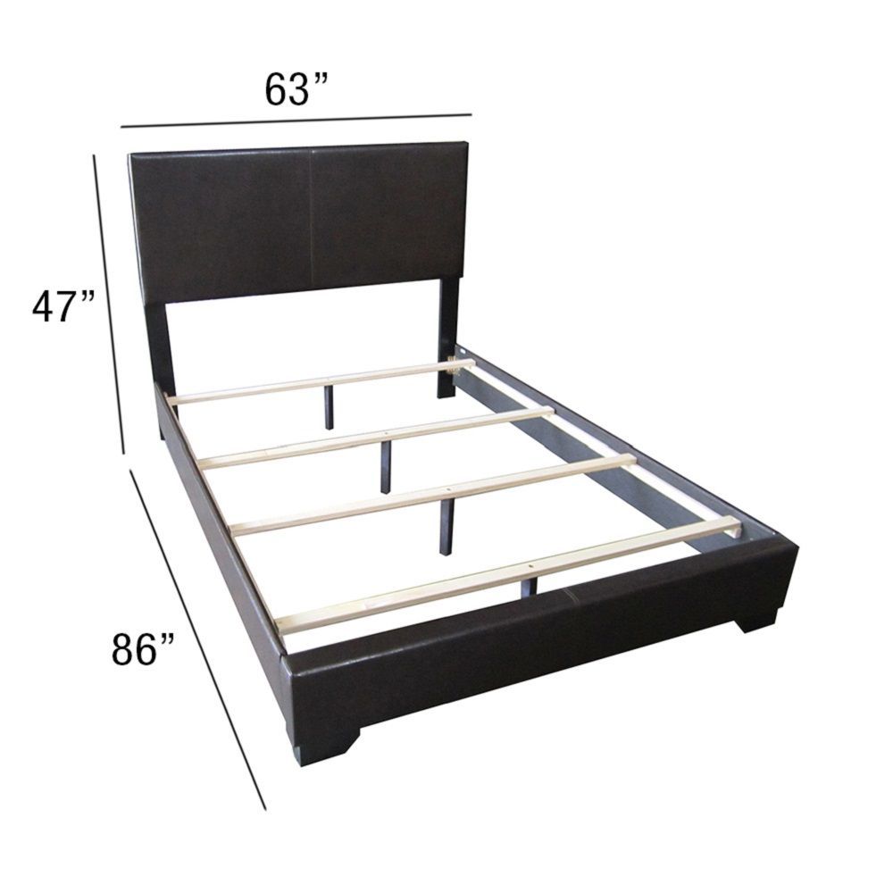 ACME Ireland III Queen Bed - Black PU