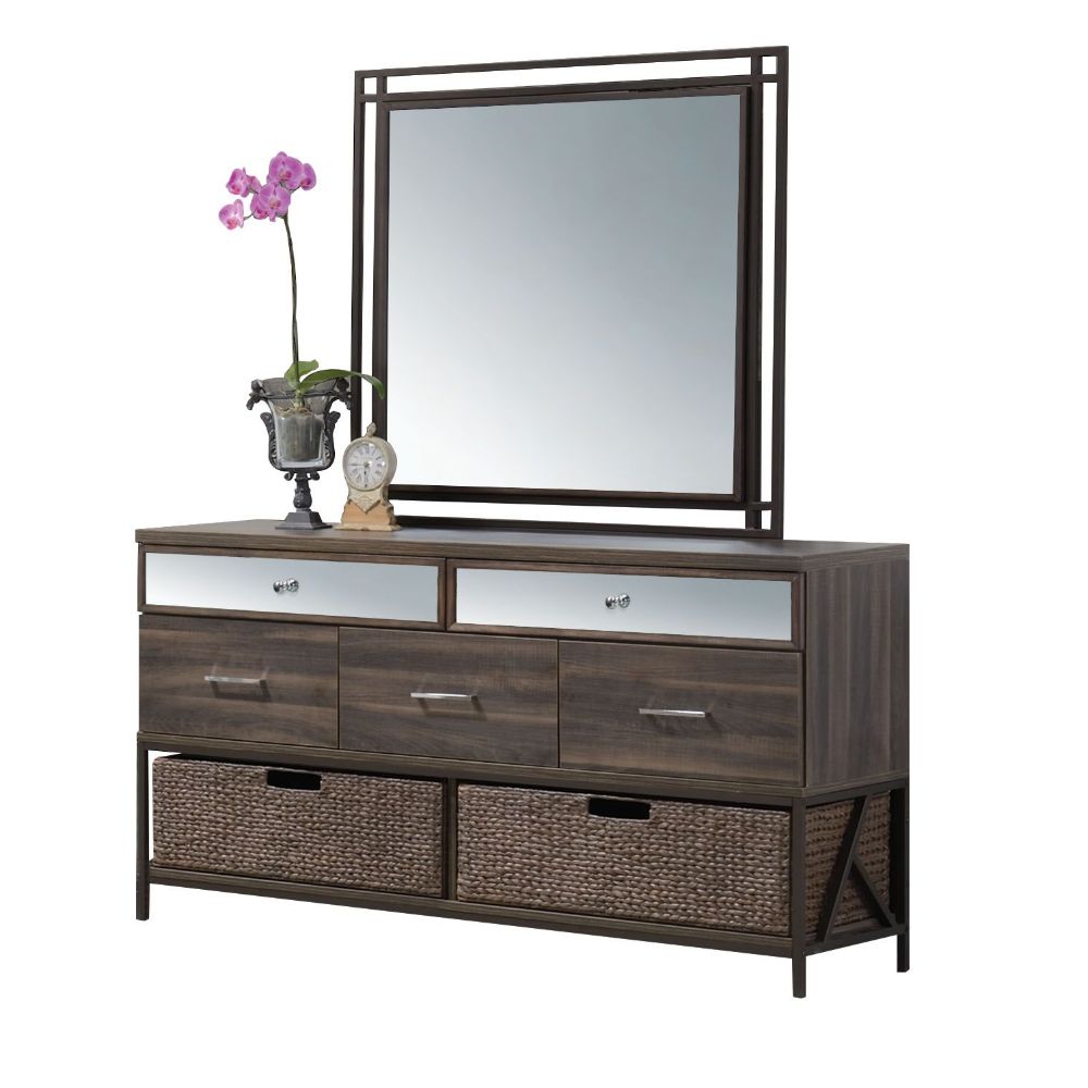 ACME - Adrianna Mirror in Walnut