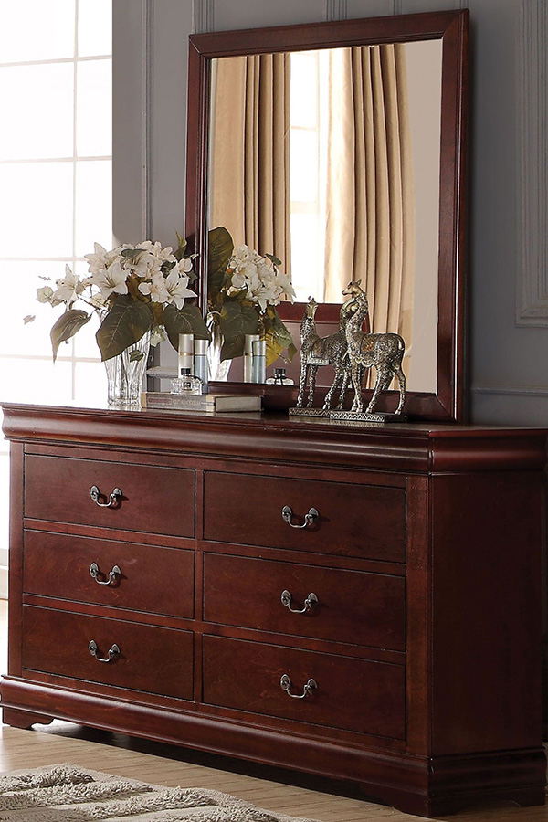 ACME Louis Philippe Dresser - Cherry Brown